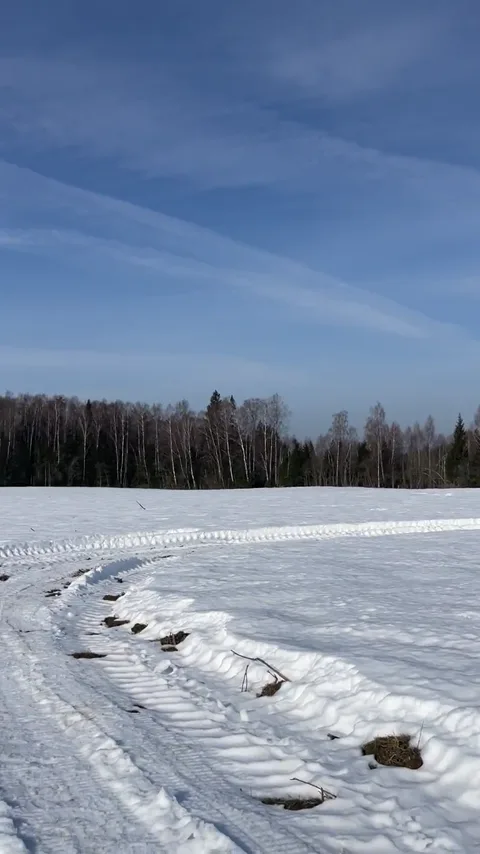 Зимний участок и работа бригады